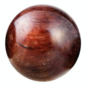 bead from bull's eye natural mineral gemstone