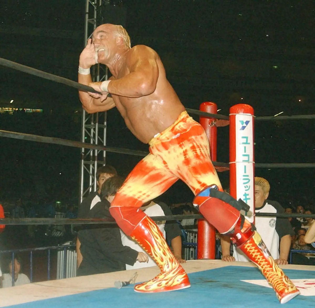 2003年10月に新日本プロレス参戦したハルク・ホーガン