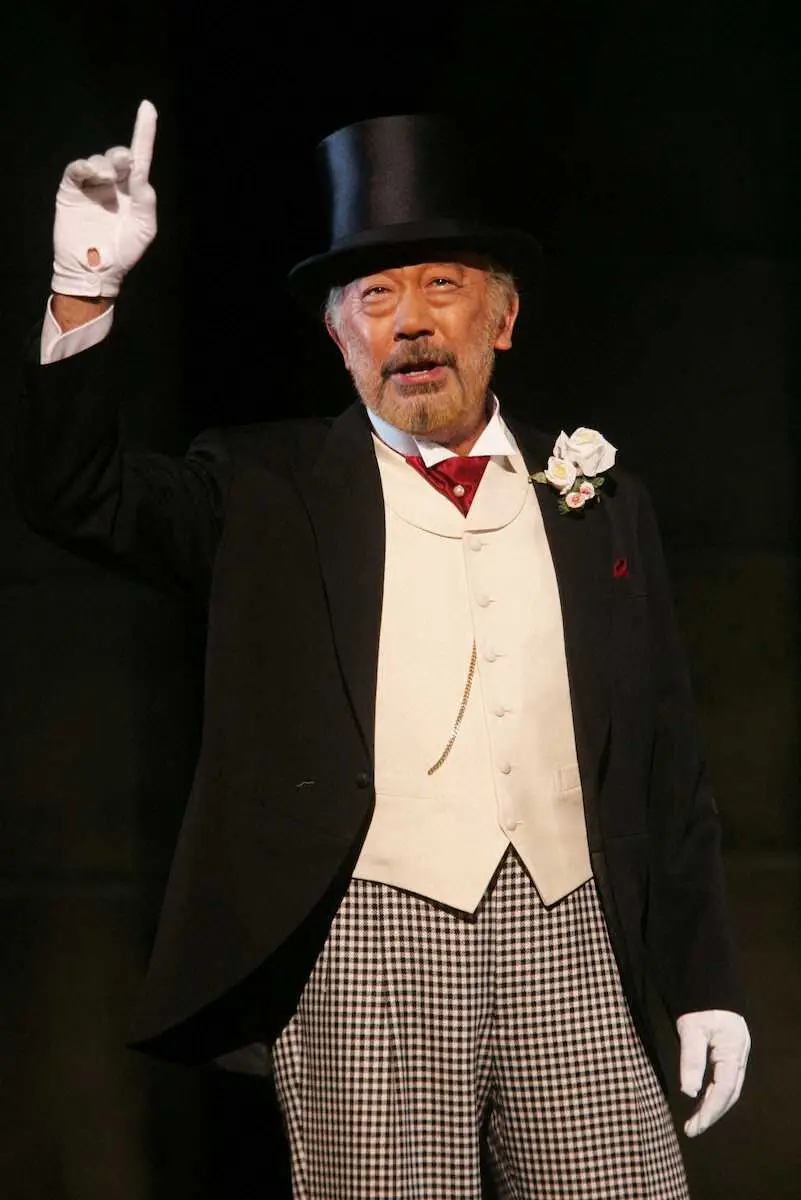 ミュージカル「ラ・マンチャの男」での上條恒彦さん