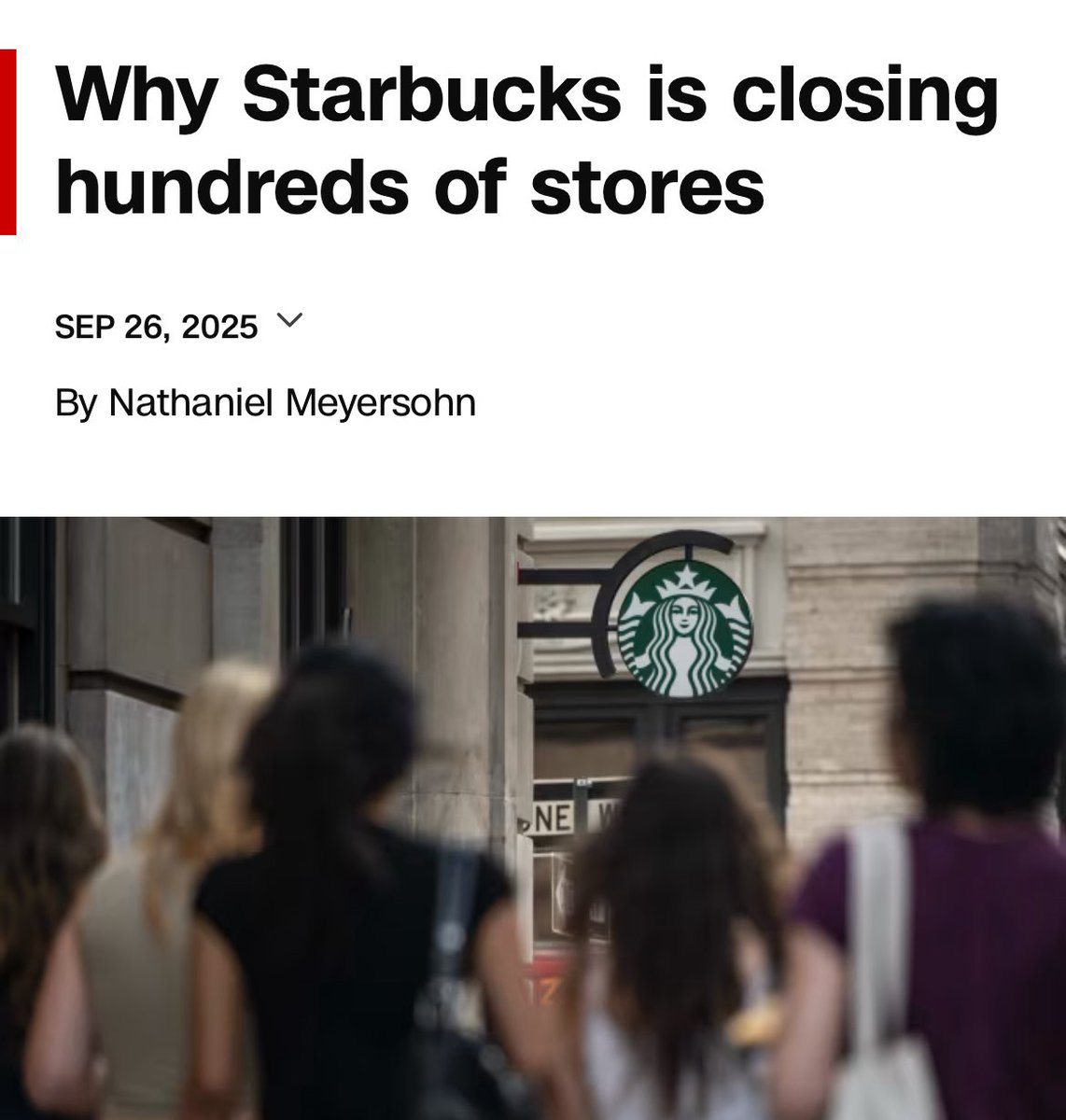 スターバックス店舗閉鎖の記事ヘッダー
