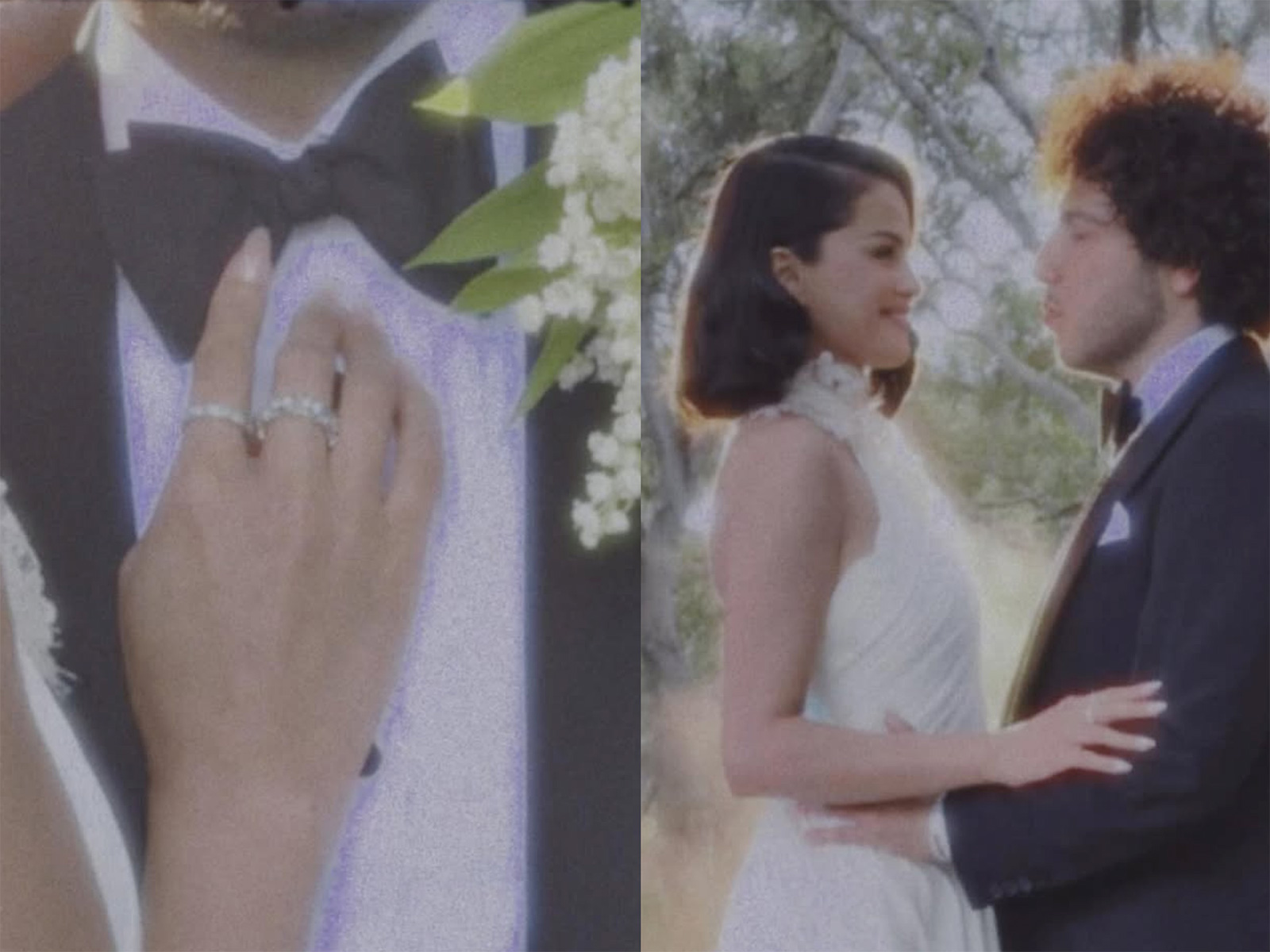 セレーナ・ゴメスとベニー・ブランコの結婚式の瞬間