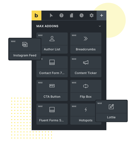 Max Addons Pro要素デモ