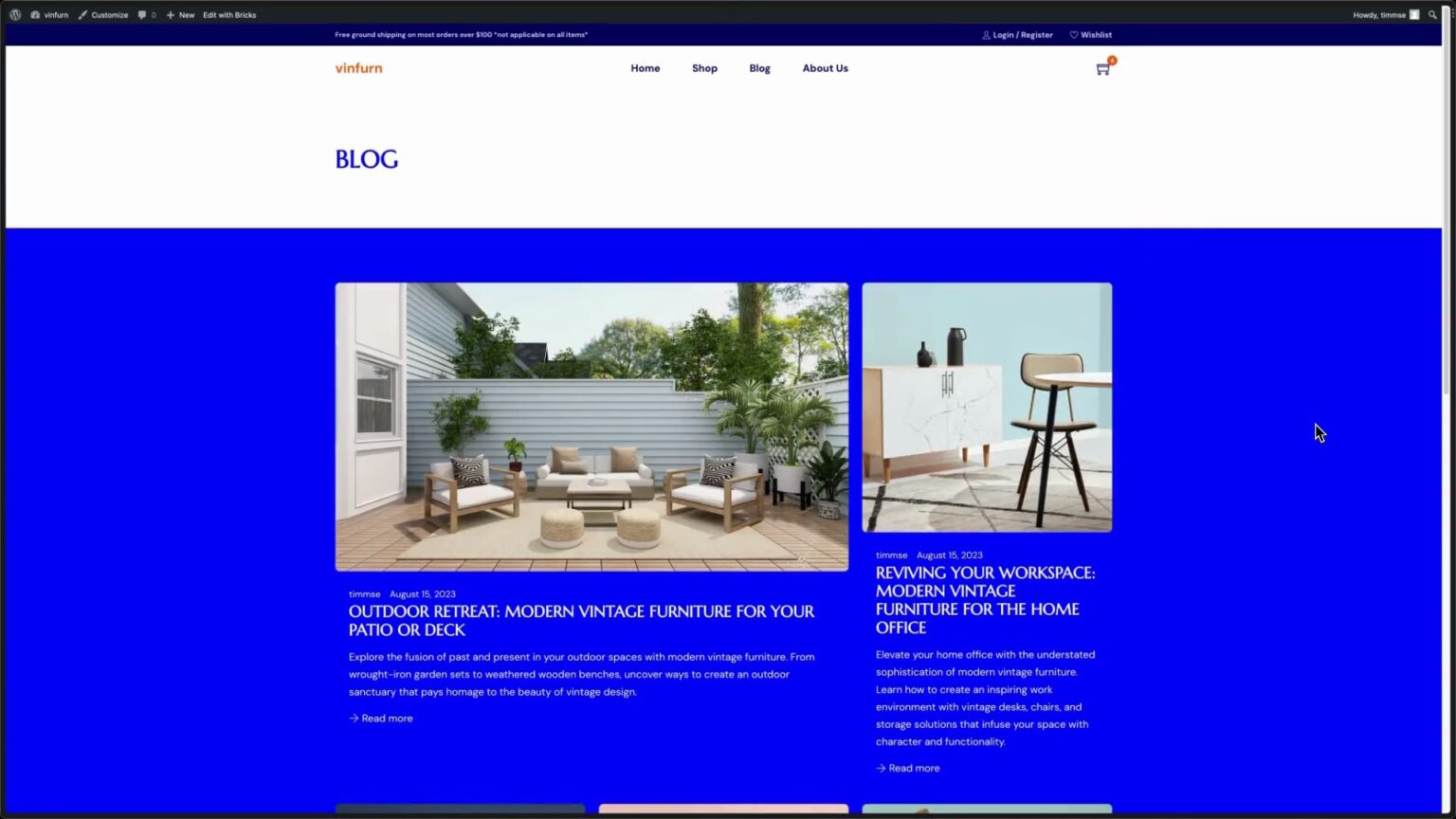 Bricks Builderの公式ビジュアルエディタ
