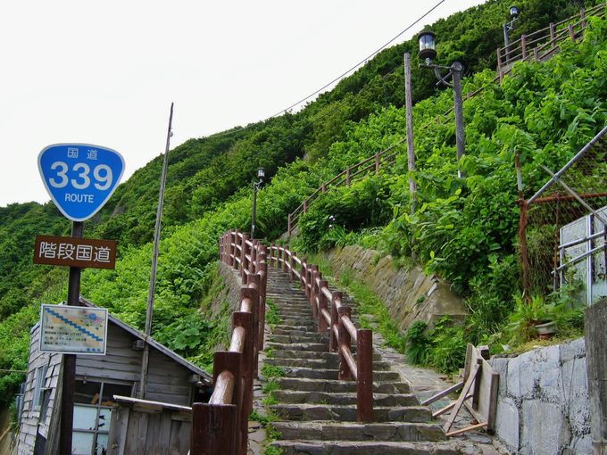 日本唯一!?車が通れない「階段国道」が青森県竜飛岬にある | 青森県 ...
