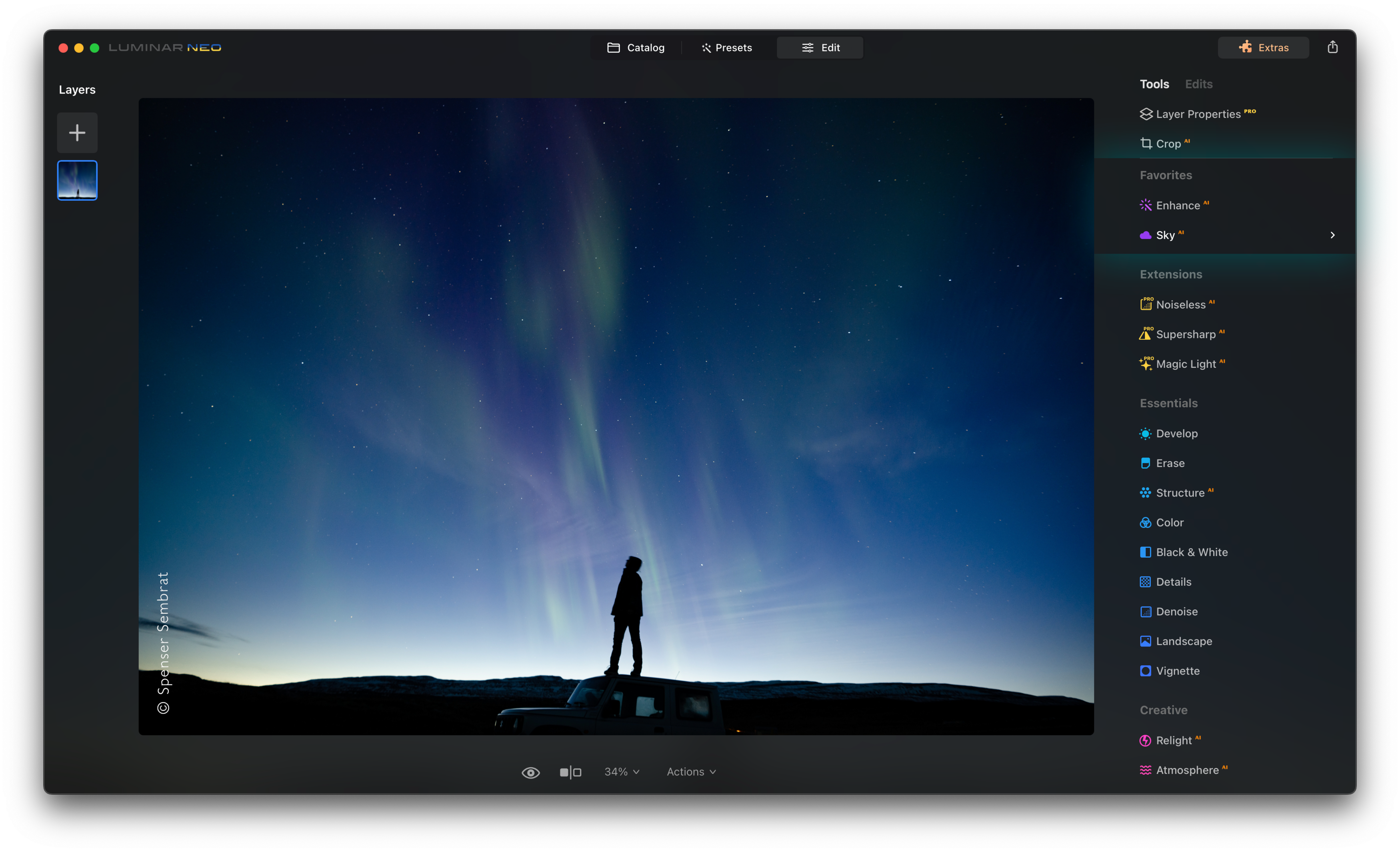 Customizing Luminar Neo's Interface for a Faster Editing Experience