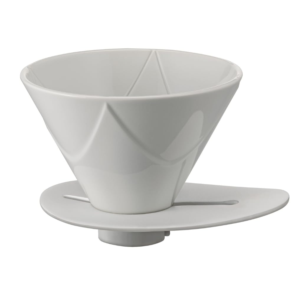 Amazon.com: Hario V60 "Mugen" Ceramic Coffee Dripper, Size 02, White: Home & Kitchen