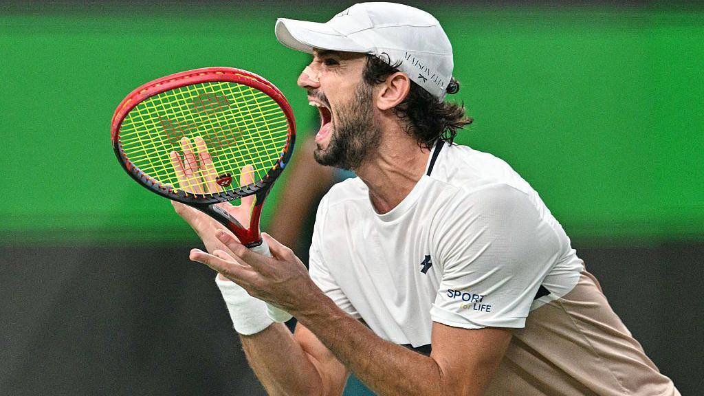 Shanghai Masters final: World number 204 Valentin Vacherot beats cousin Arthur Rinderknech - BBC Sport