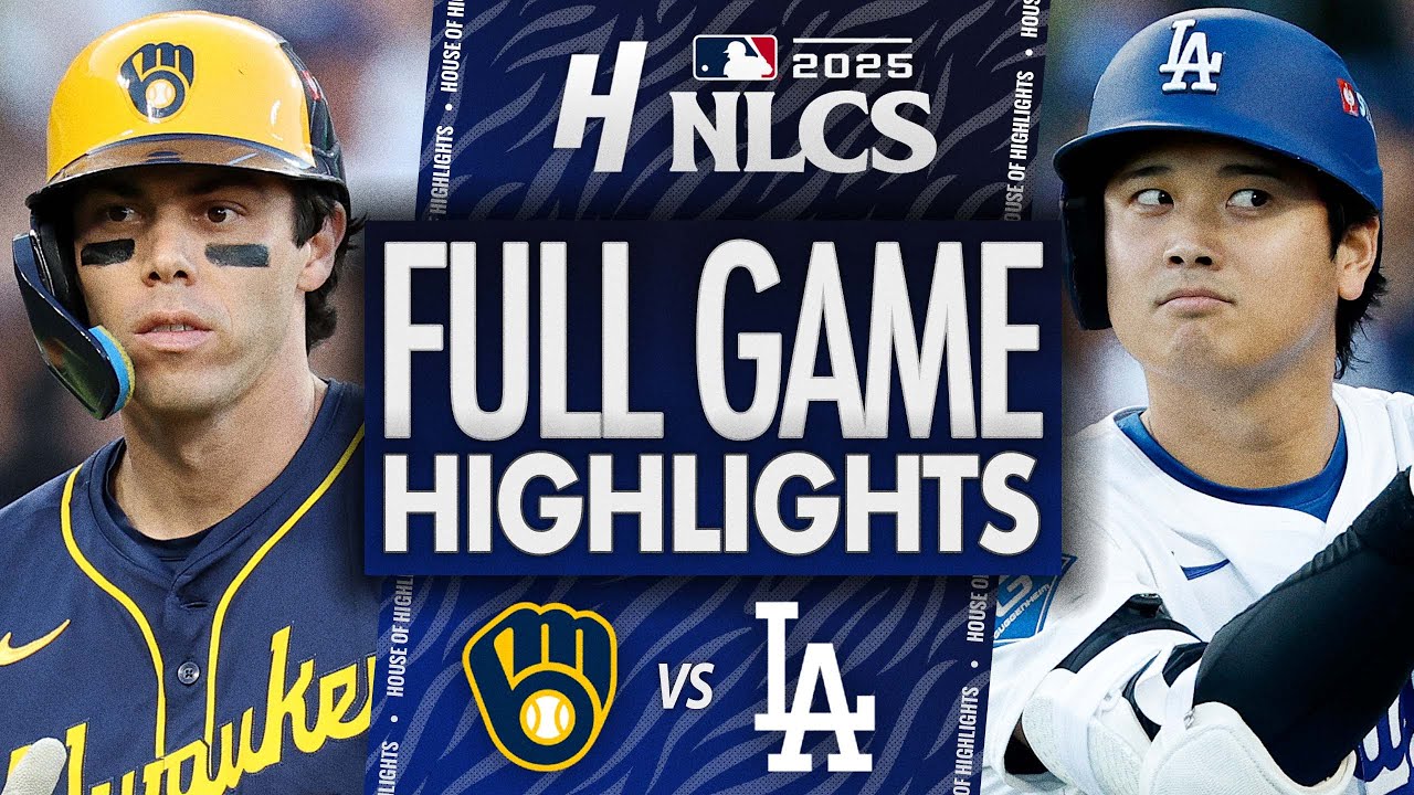 Milwaukee Brewers vs Los Angeles Dodgers - GAME 3 FULL HIGHLIGHTS | October  16, 2025 MLB Playoffs