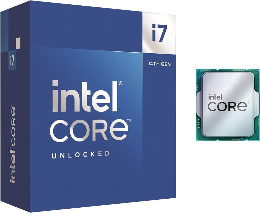 Amazon.com: Intel® Core™ i7-14700K New Gaming Desktop Processor 20 cores (8 P-cores + 12 E-cores) with Integrated Graphics - Unlocked : Electronics