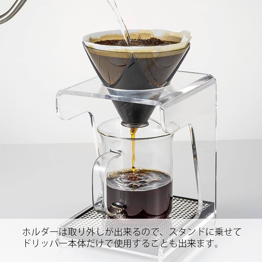Hario V60 "Mugen" Plastic Coffee Dripper, Size 02, Clear Black: Home & Kitchen - Amazon.com