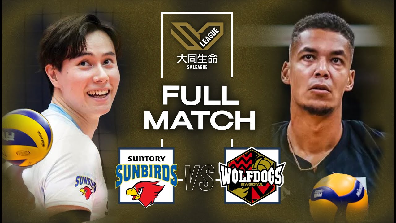 Semi Final 2 - Suntory Sunbirds vs. Wolfdogs Nagoya | SVL Playoff - Full Match | Volleyball