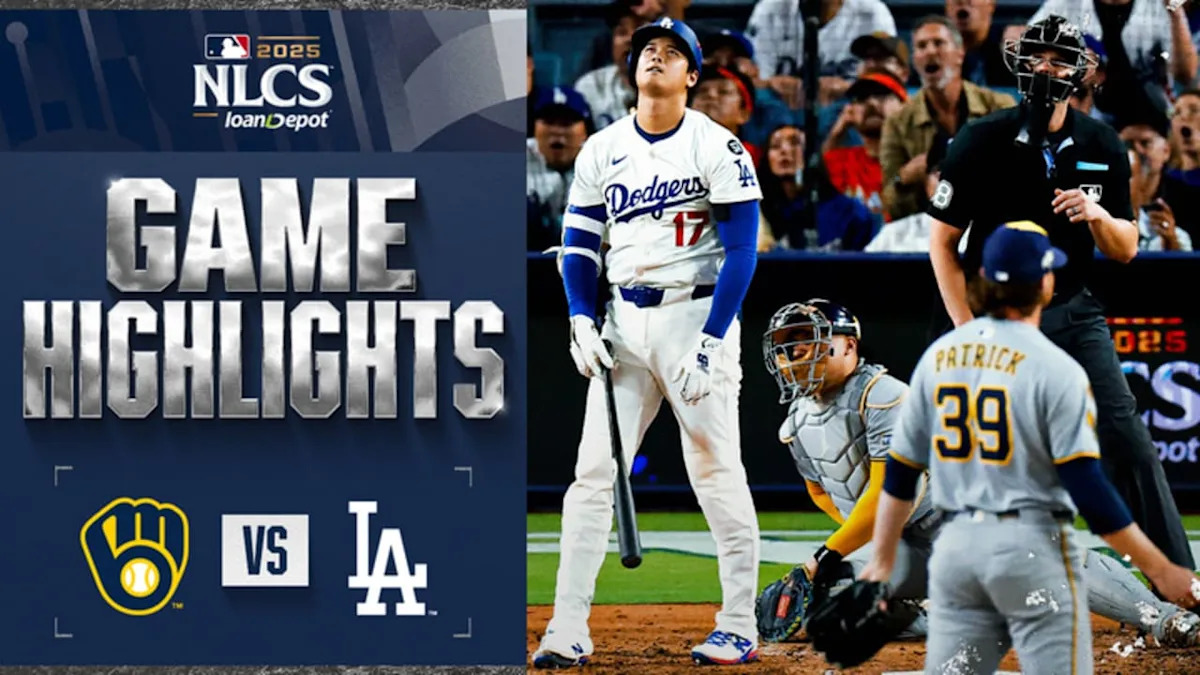 Brewers vs. Dodgers Game 4 Highlights