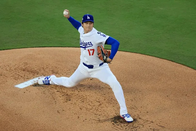 Shohei Ohtani mashes historic blast — then hits one out of Dodger Stadium  in wild three-homer night - Yahoo Sports