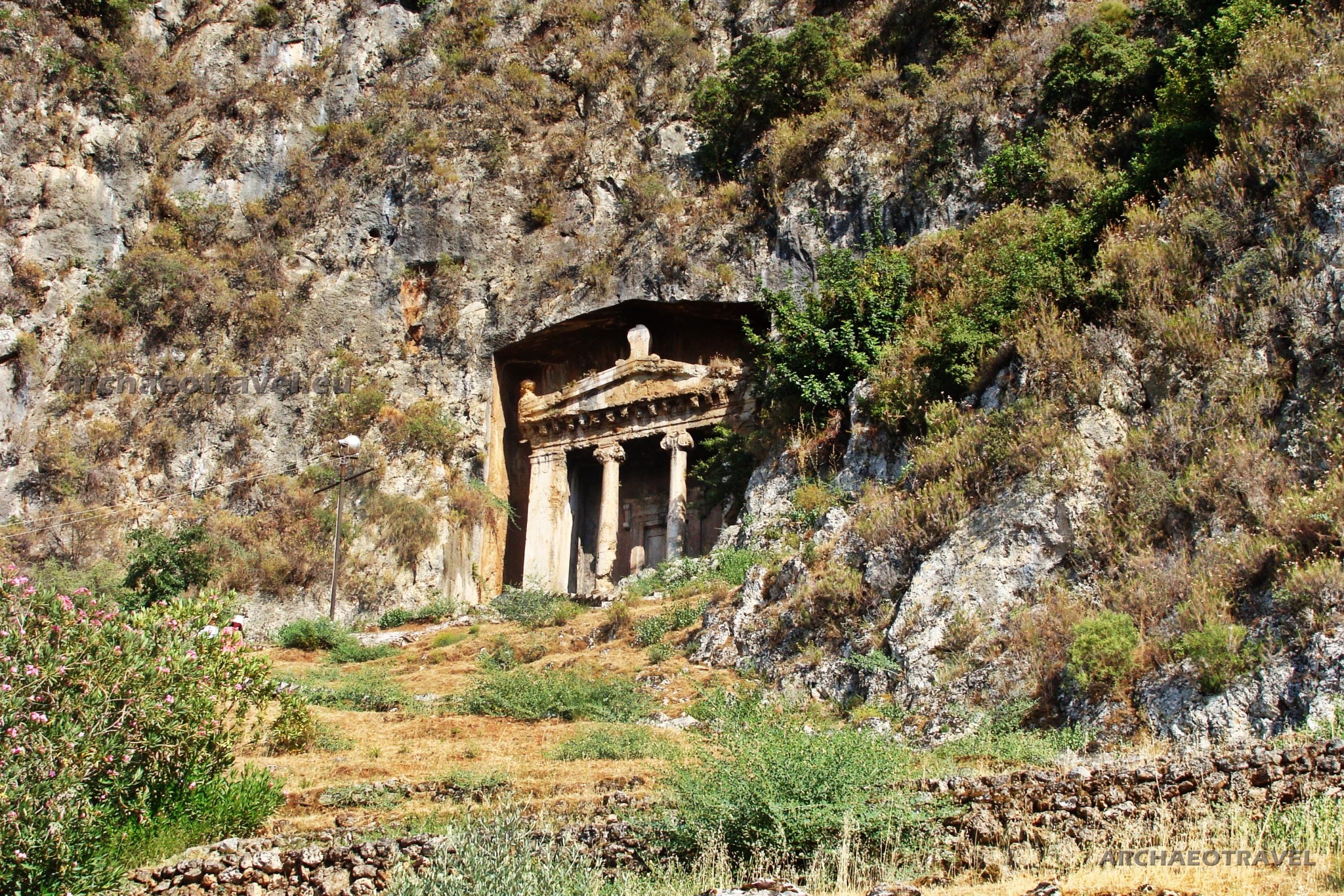Story of The Rock-Cut Tombs of Ancient Telmessus - ARCHAEOTRAVEL.eu