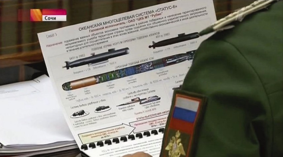 Russia completes testing of 'Poseidon' thermonuclear torpedo