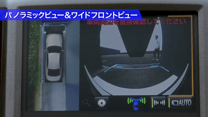 トヨタ トヨタの安全技術 | 駐車をするとき | パノラミックビュー ...