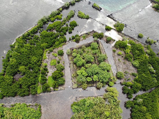 view from drone - Picture of Nan Madol, Pohnpei - Tripadvisor