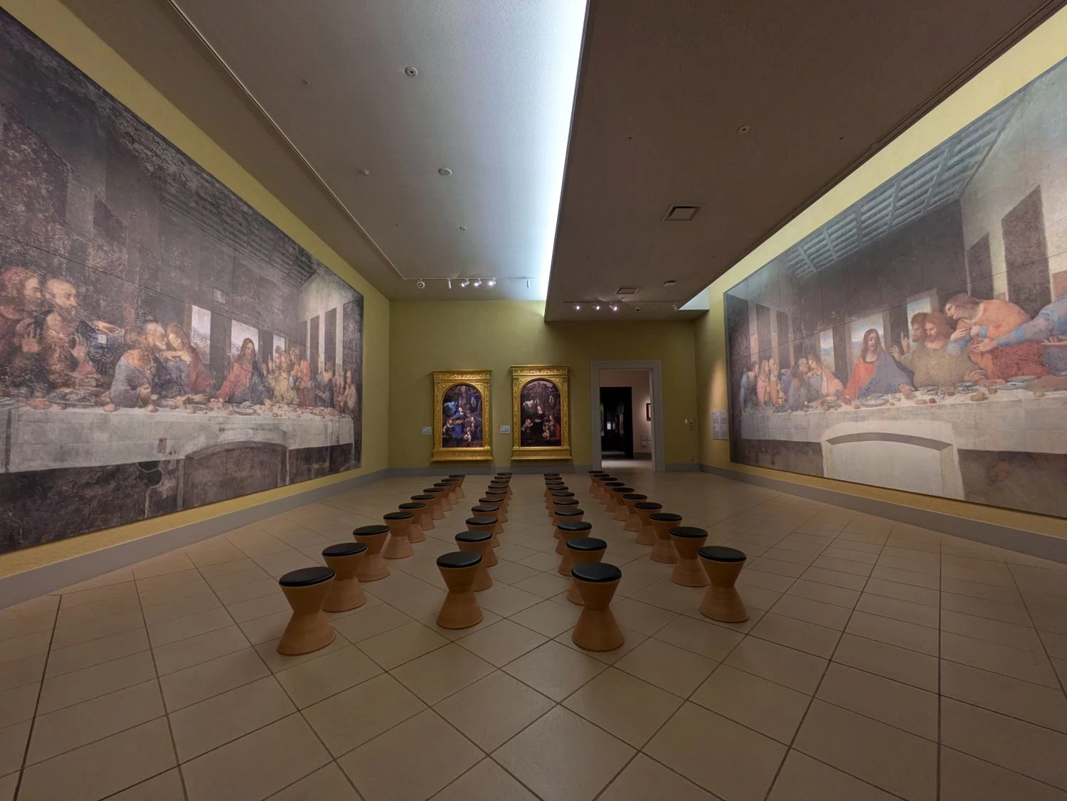 大塚国際美術館の内部歩行ルート