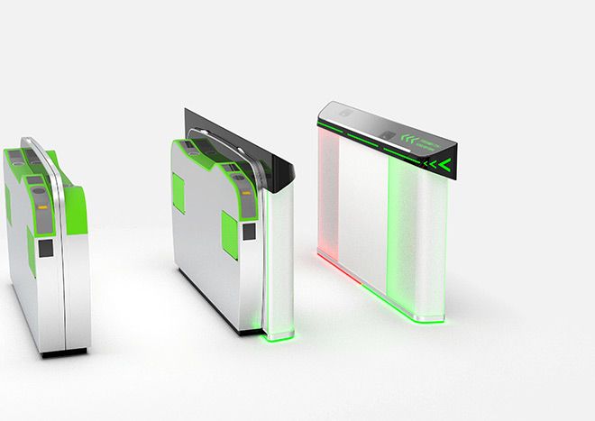 改札機の詳細デザイン