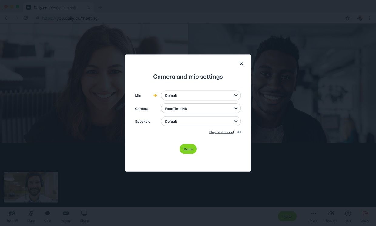 出典: Daily.co Blog, ライセンス: ブログ公開画像 Chatwork Liveビデオ通話インターフェースの移行前後