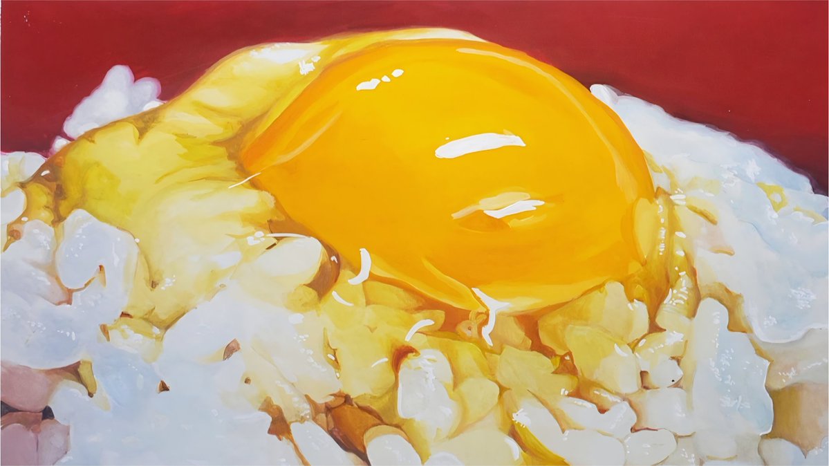 出典: X @meshieshi, CC BY-SA相当のユーザー生成コンテンツ 山田めしが氏のたこ焼きイラスト制作過程