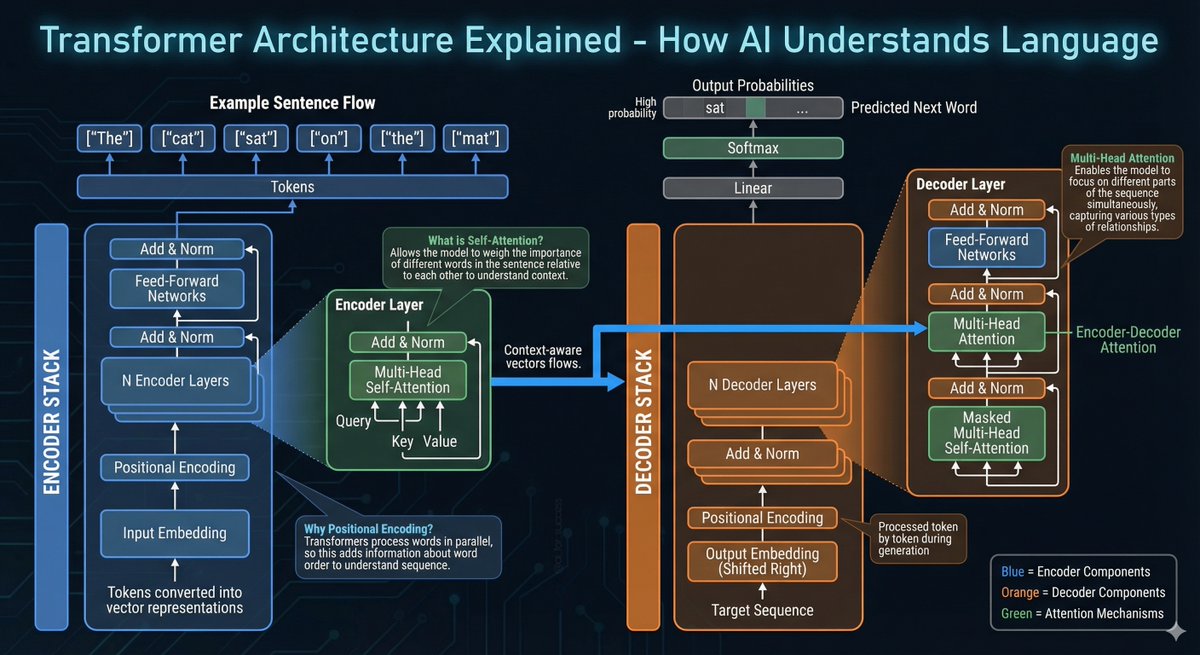 出典: X (Twitter) - @ai_for_success Nano Banana Proのデモ画像:インフォグラフィック生成例