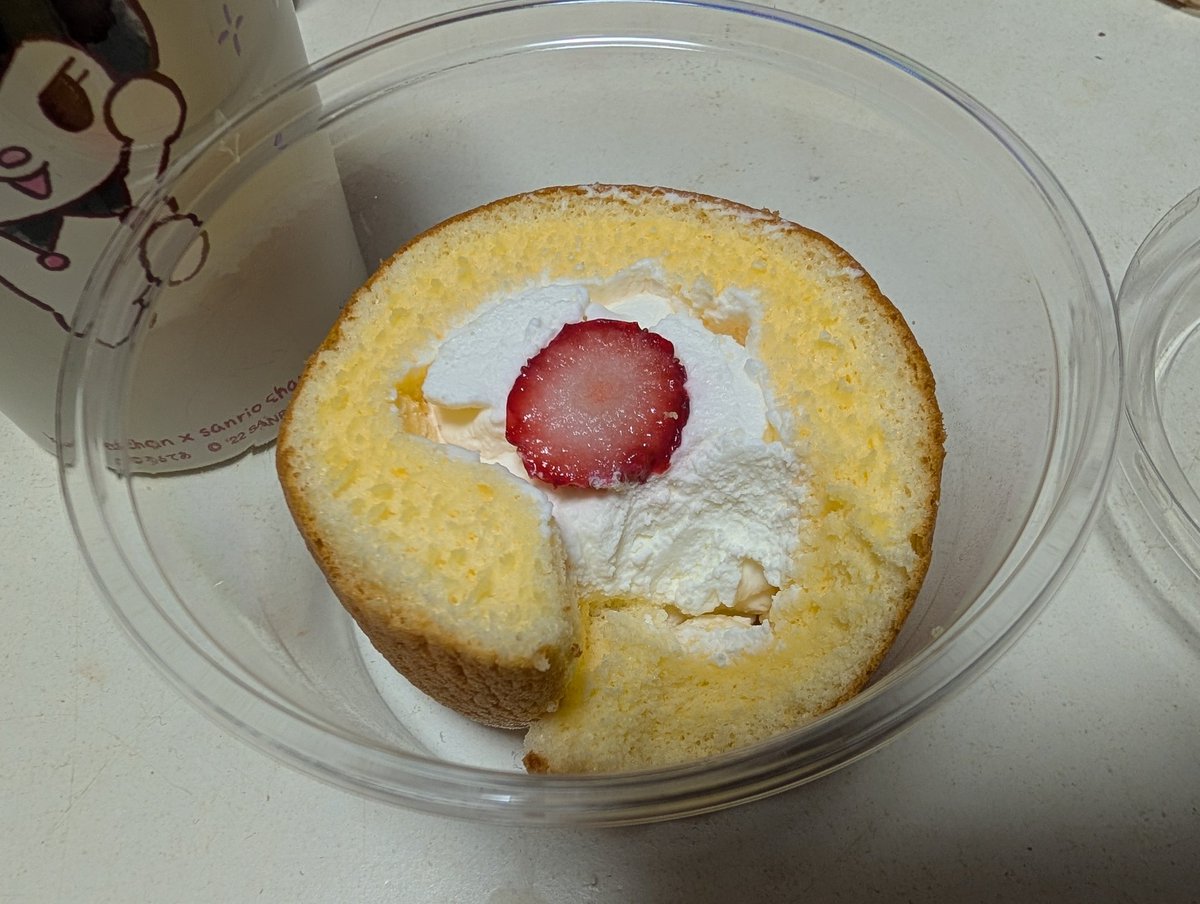 aikoの誕生日ケーキショット