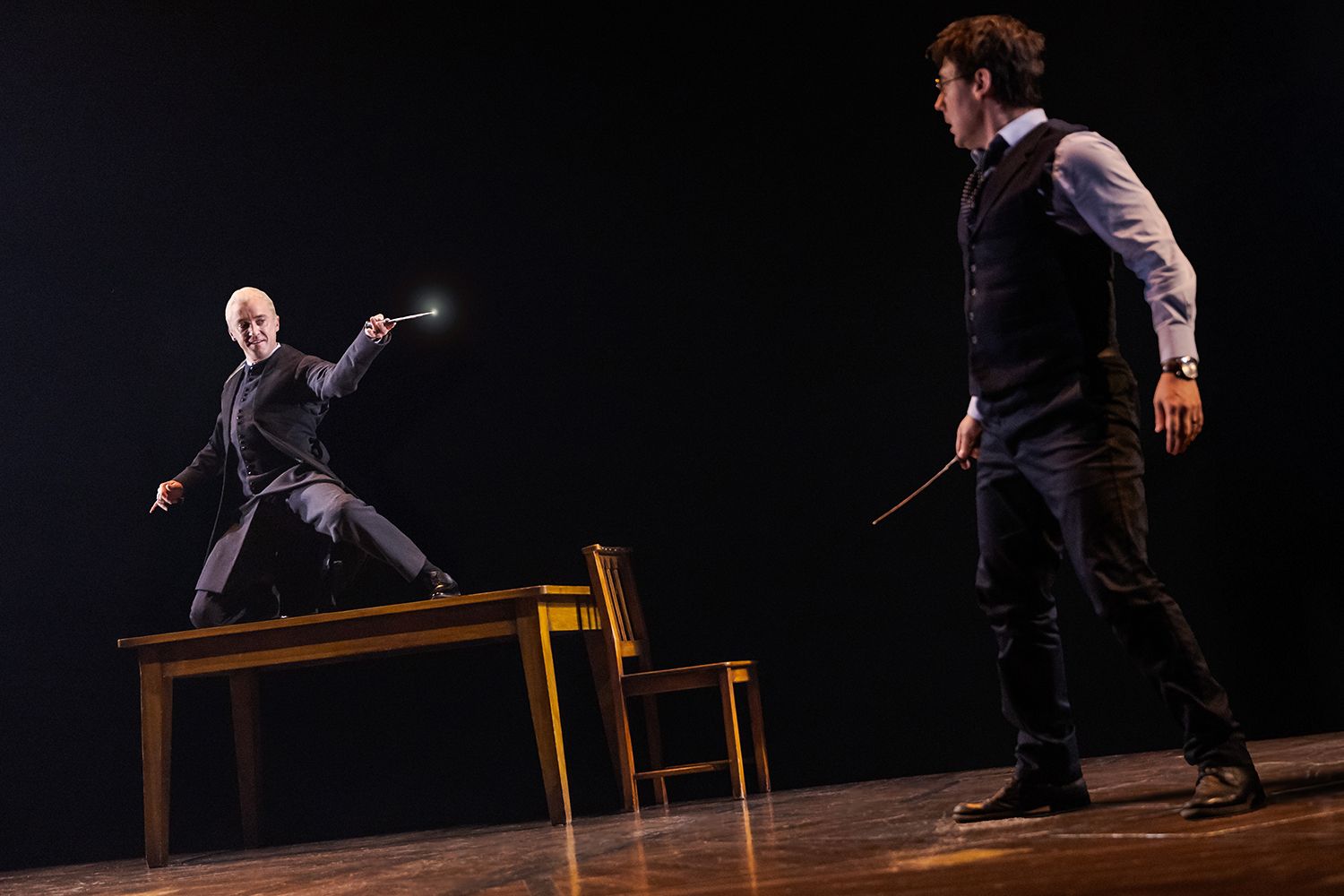 Tom Felton Recreates Draco Malfoy Line in Broadway's 'Harry Potter ...