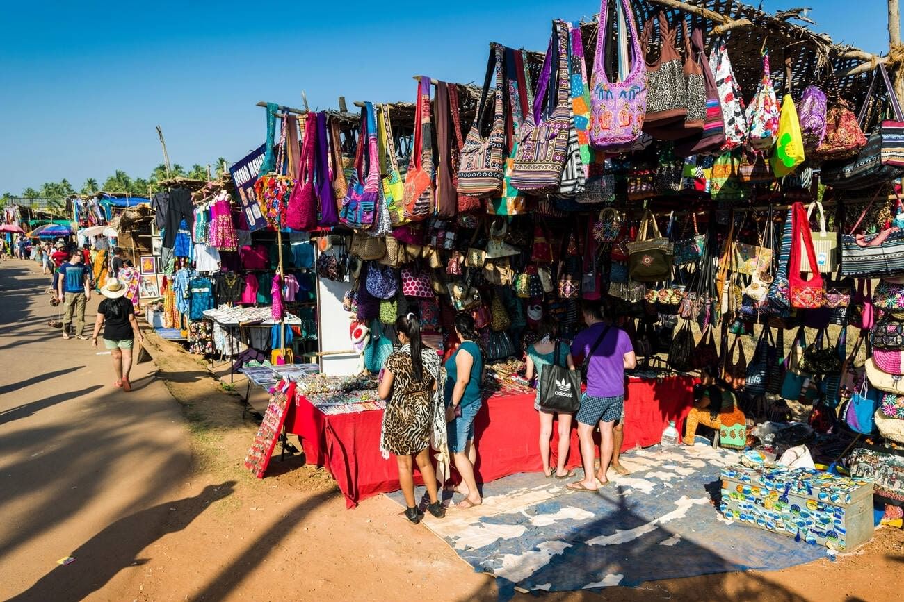 Anjuna Flea Market Goa: The Hippie's Shopping Paradise