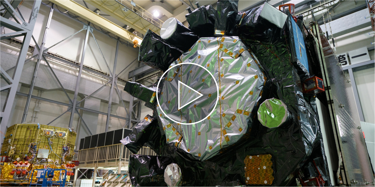 人工衛星の開発現場を徹底解明！ | プロジェクトME | 三菱電機